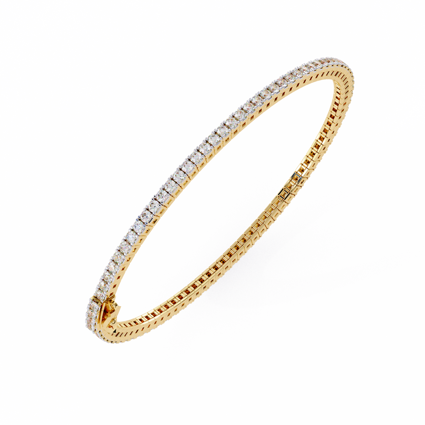 yellow gold / moissanite, yellow gold / lab grown