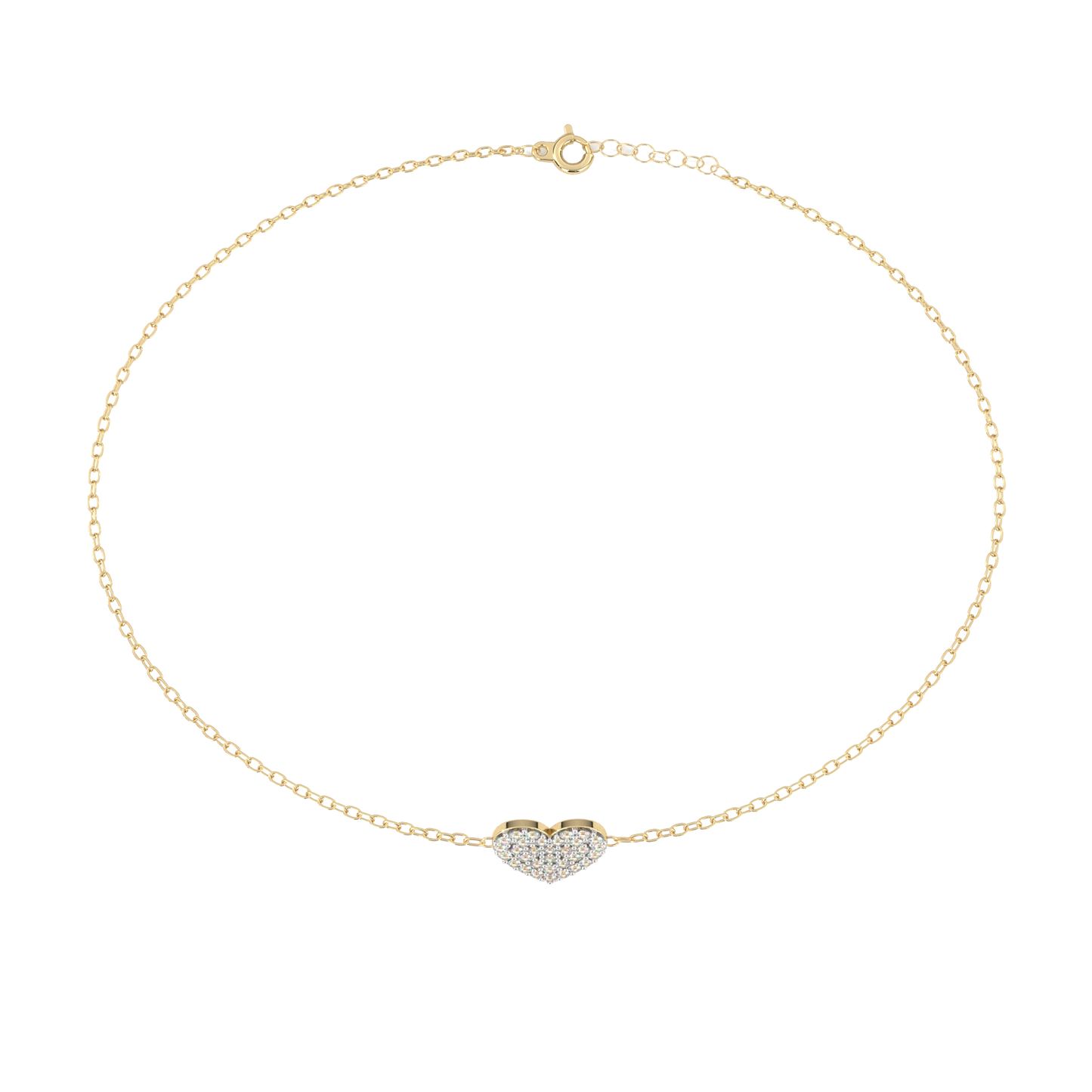 yellow gold / moissanite, yellow gold / lab grown