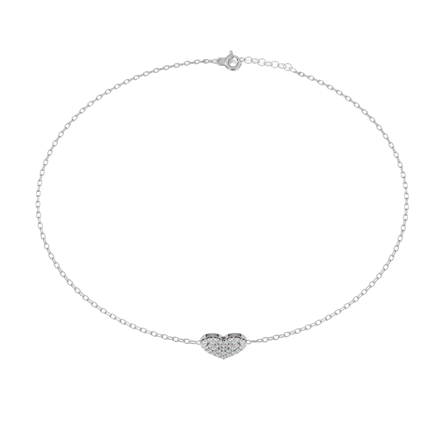 white gold / moissanite, white gold / lab grown