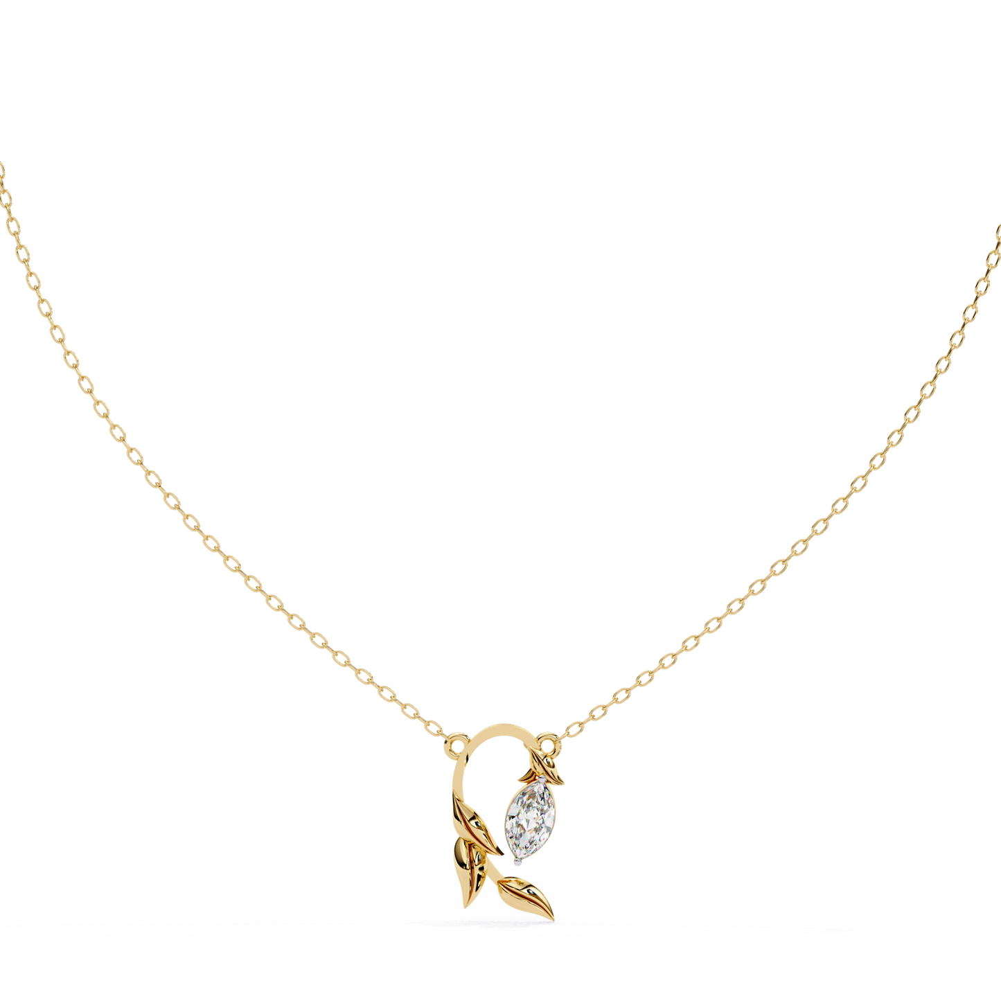 yellow gold / moissanite, yellow gold / lab grown