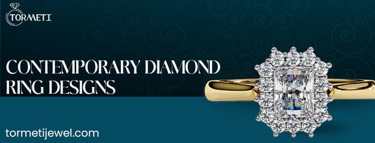 contemporary diamond ring designs