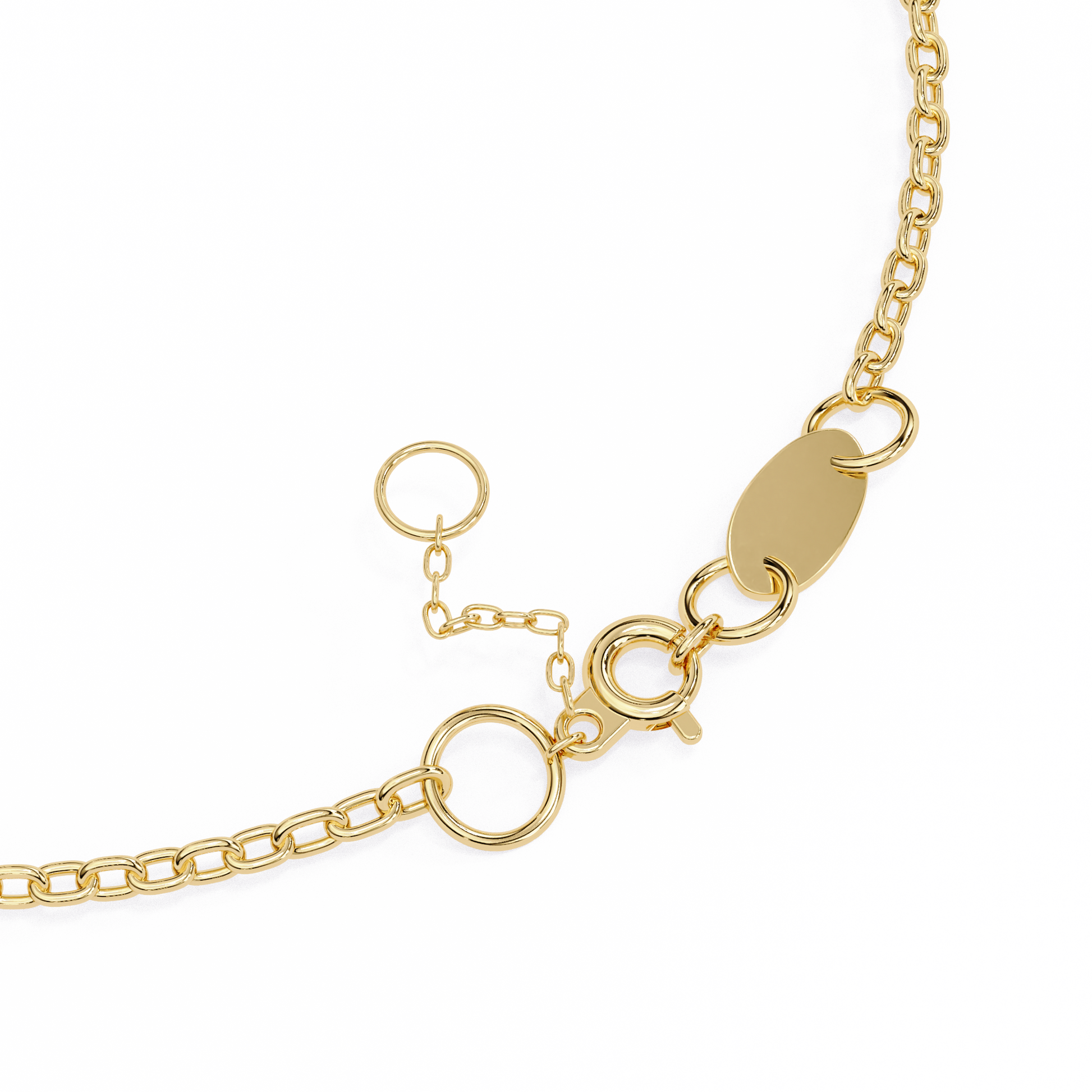 Yellow Gold / Moissanite, Yellow Gold / Lab Grown