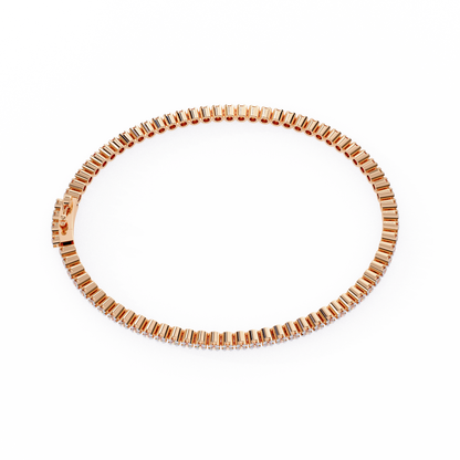 Rose Gold / Moissanite, Rose Gold / Lab Grown
