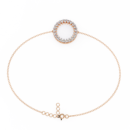 Rose Gold / Moissanite, Rose Gold / Lab Grown