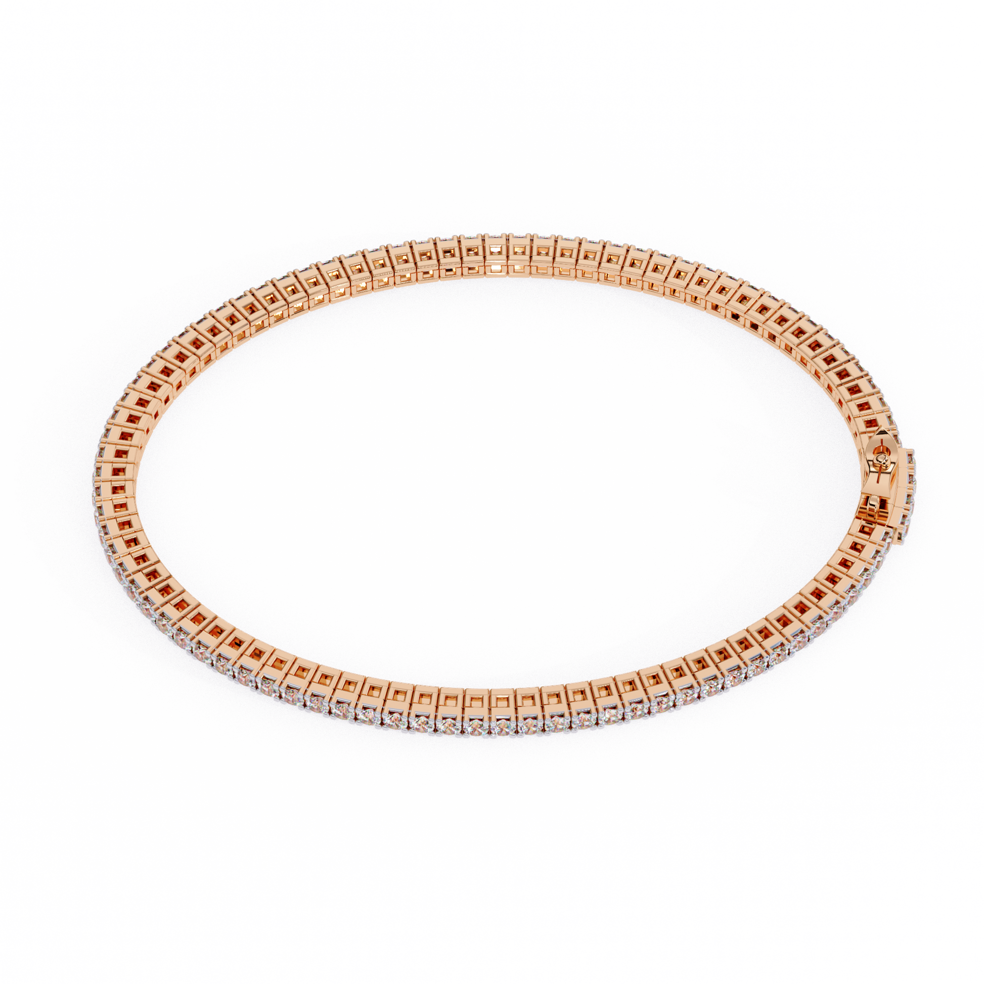 Rose Gold / Moissanite, Rose Gold / Lab Grown