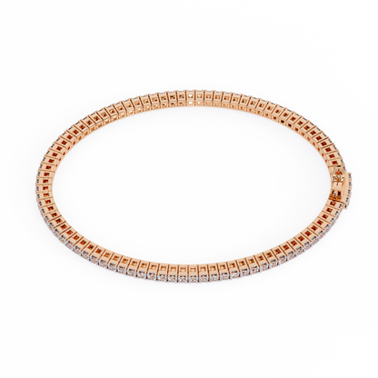 Rose Gold / Moissanite, Rose Gold / Lab Grown
