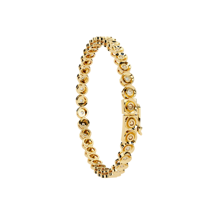 Yellow Gold / Moissanite, Yellow Gold / Lab Grown