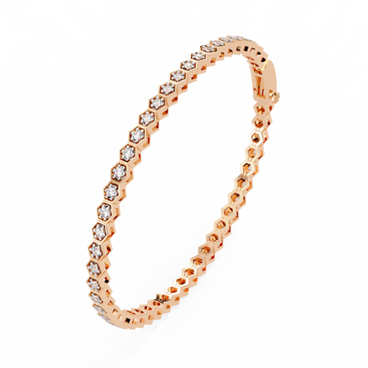 Rose Gold / Moissanite, Rose Gold / Lab Grown