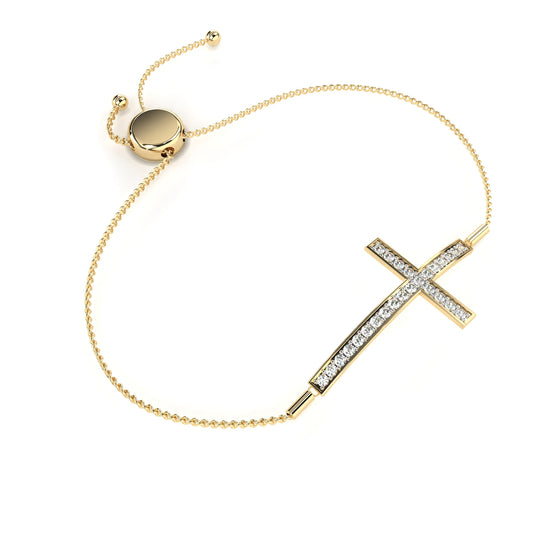 Yellow Gold / Moissanite, Yellow Gold / Lab Grown