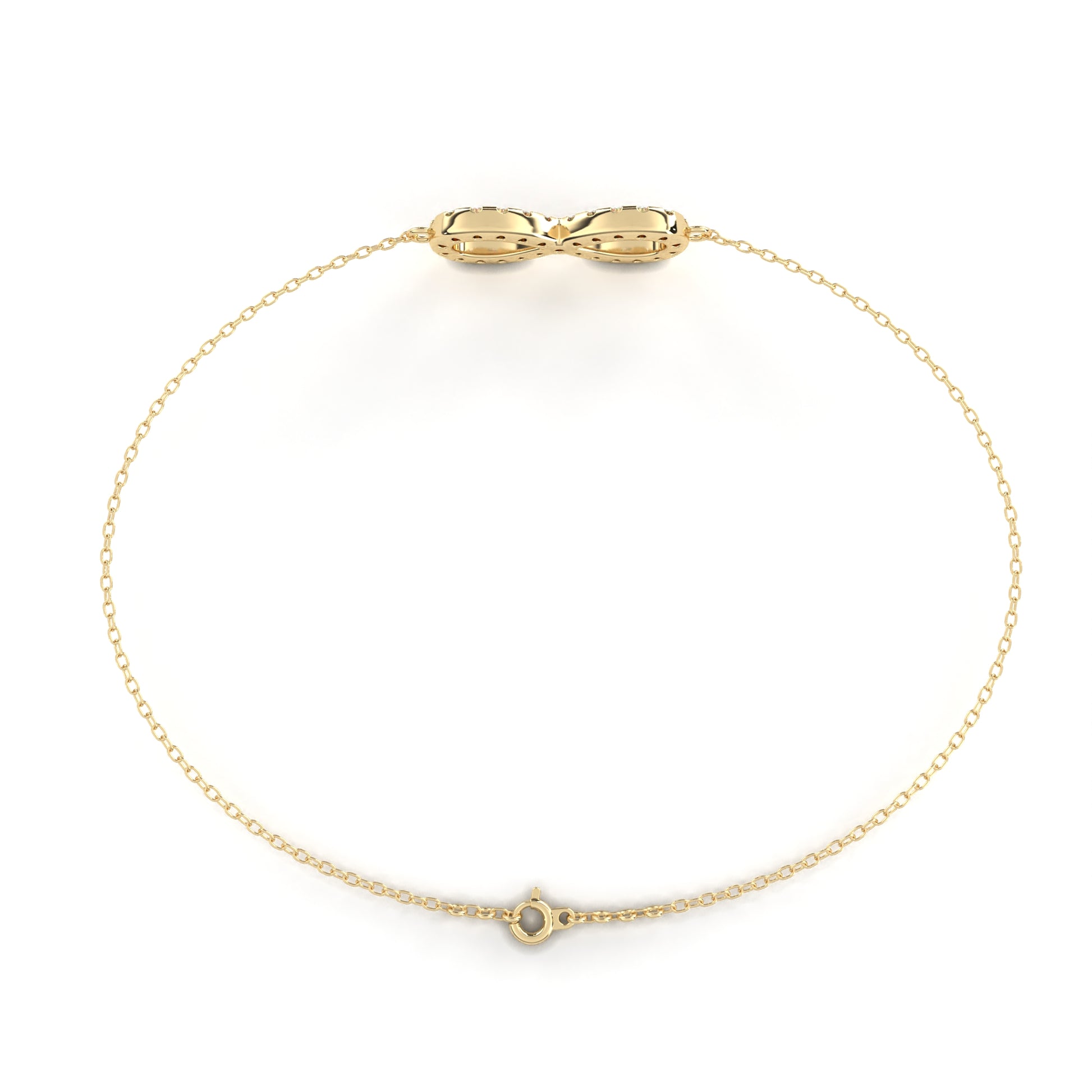 Yellow Gold / Moissanite, Yellow Gold / Lab Grown