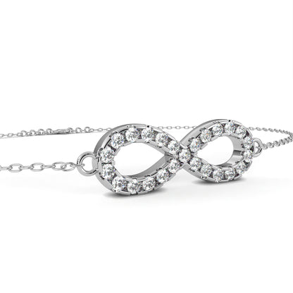 White Gold / Moissanite, White Gold / Lab Grown
