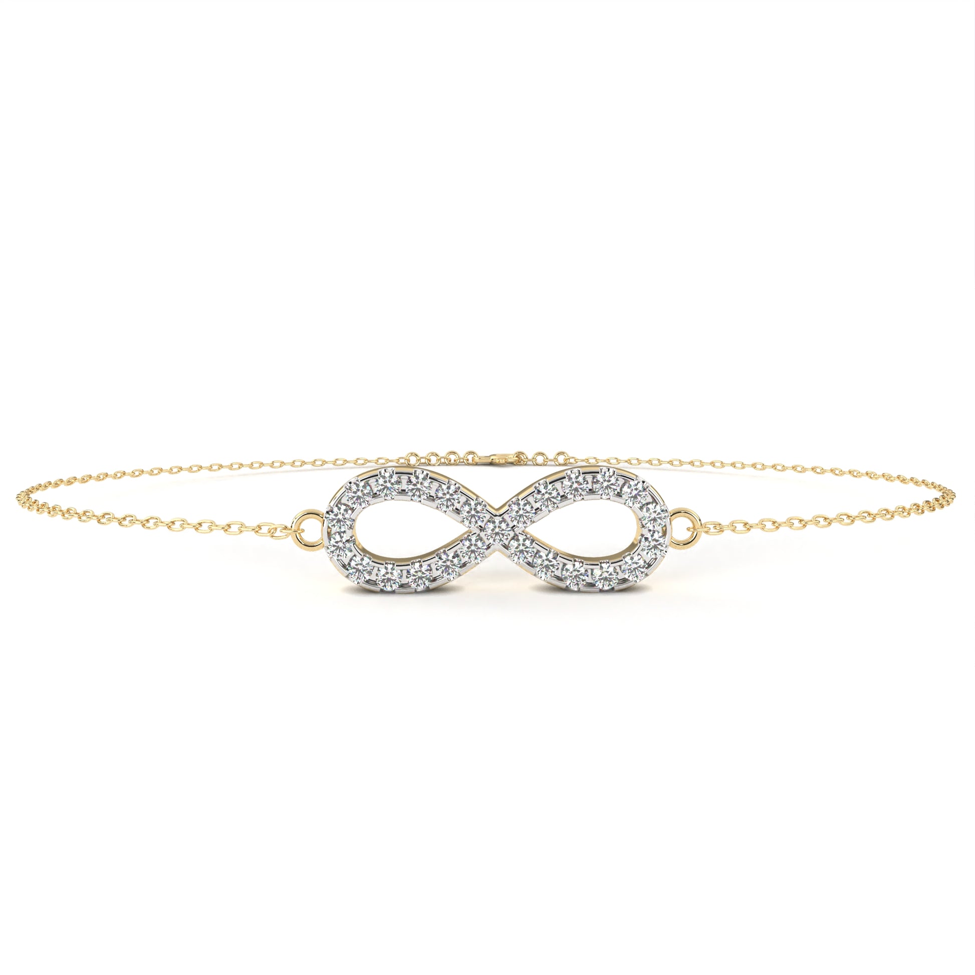 Yellow Gold / Moissanite, Yellow Gold / Lab Grown