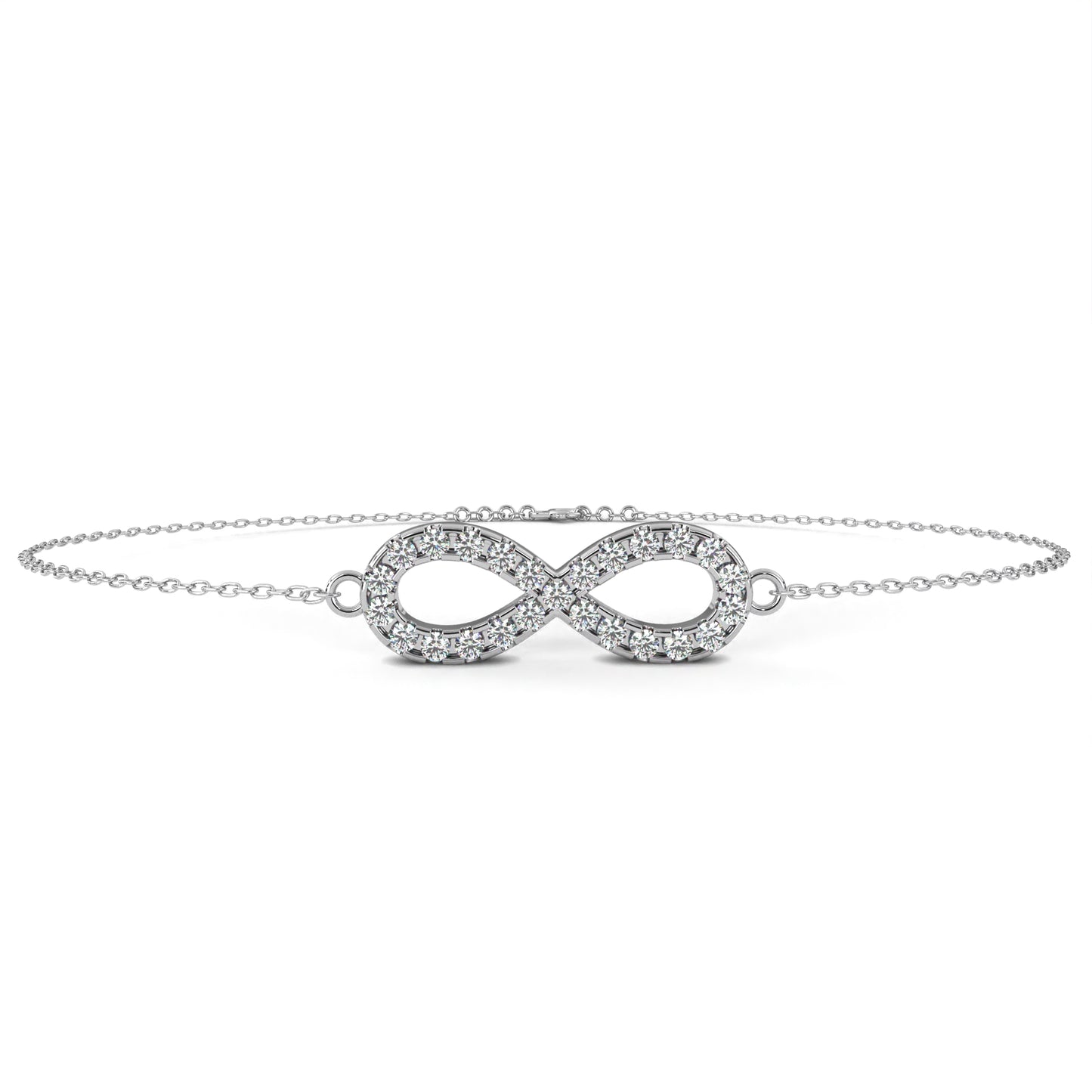 white gold / moissanite, white gold / lab grown
