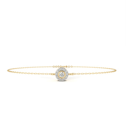 Yellow Gold / Moissanite, Yellow Gold / Lab Grown