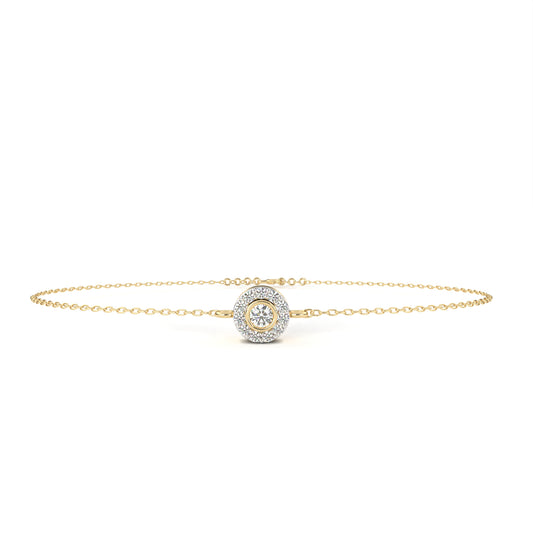 Yellow Gold / Moissanite, Yellow Gold / Lab Grown