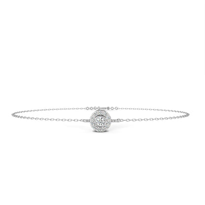 White Gold / Moissanite, White Gold / Lab Grown