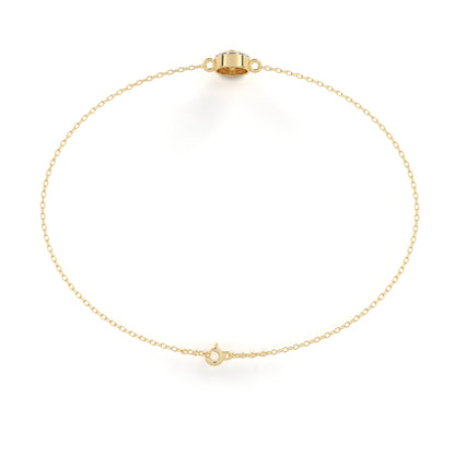 Yellow Gold / Moissanite, Yellow Gold / Lab Grown