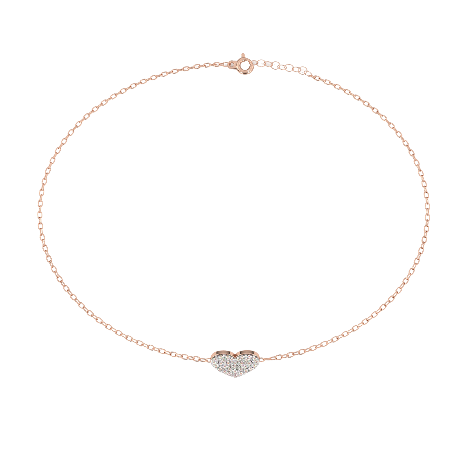 Rose Gold / Moissanite, Rose Gold / Lab Grown