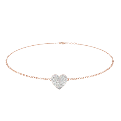 Rose Gold / Moissanite, Rose Gold / Lab Grown