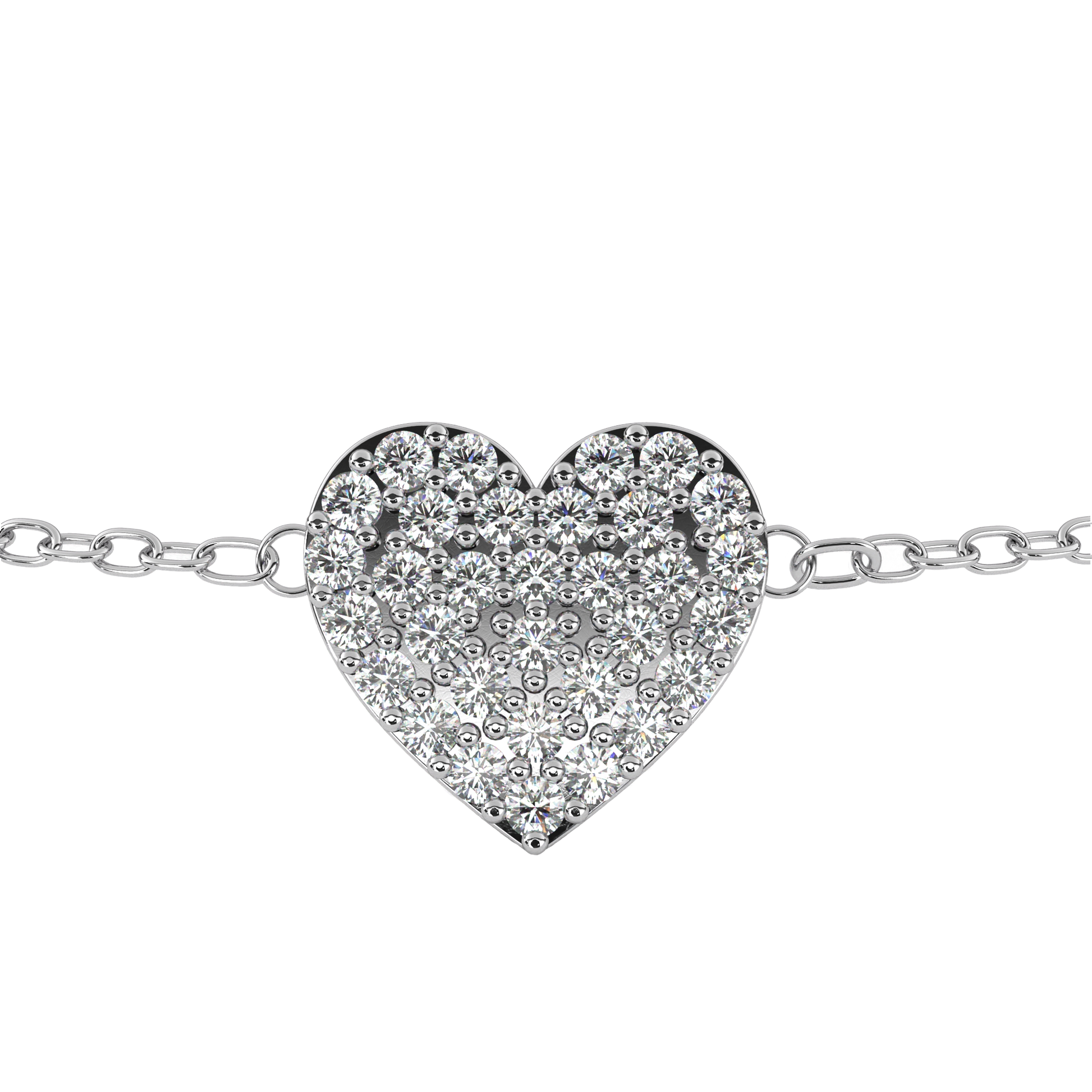 White Gold / Moissanite, White Gold / Lab Grown