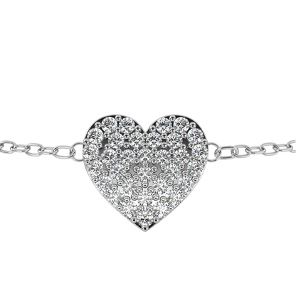 White Gold / Moissanite, White Gold / Lab Grown