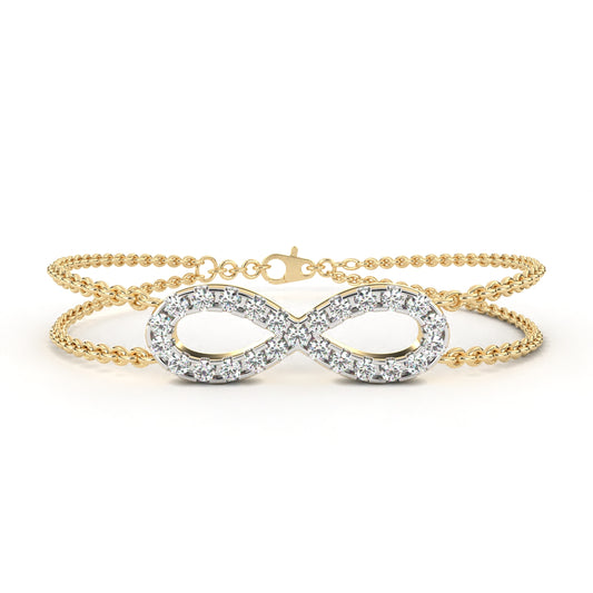 Yellow Gold / Moissanite, Yellow Gold / Lab Grown