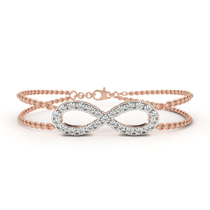 Rose Gold / Moissanite, Rose Gold / Lab Grown