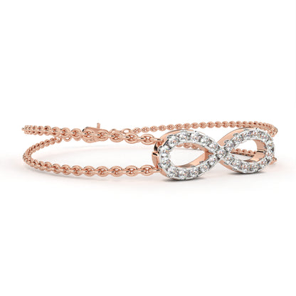 Rose Gold / Moissanite, Rose Gold / Lab Grown