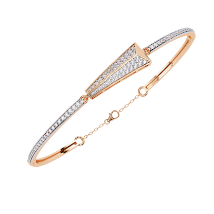 Rose Gold / Moissanite, Rose Gold / Lab Grown