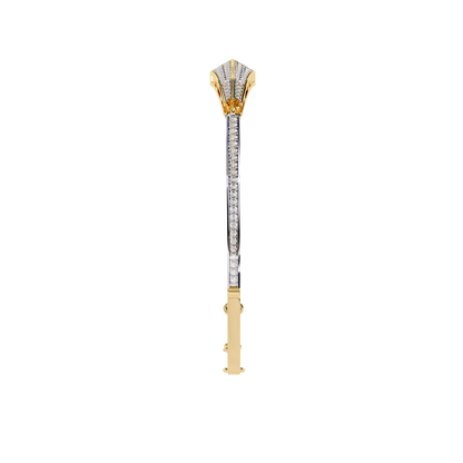 Yellow Gold / Moissanite, Yellow Gold / Lab Grown