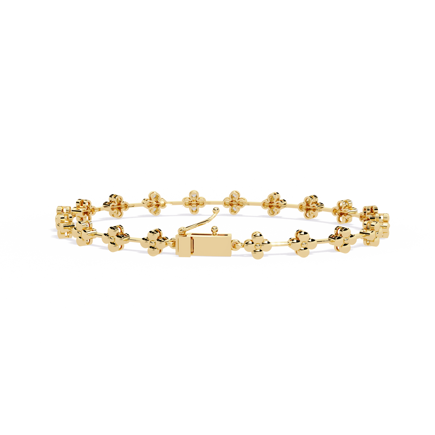 yellow gold / moissanite, yellow gold / lab grown