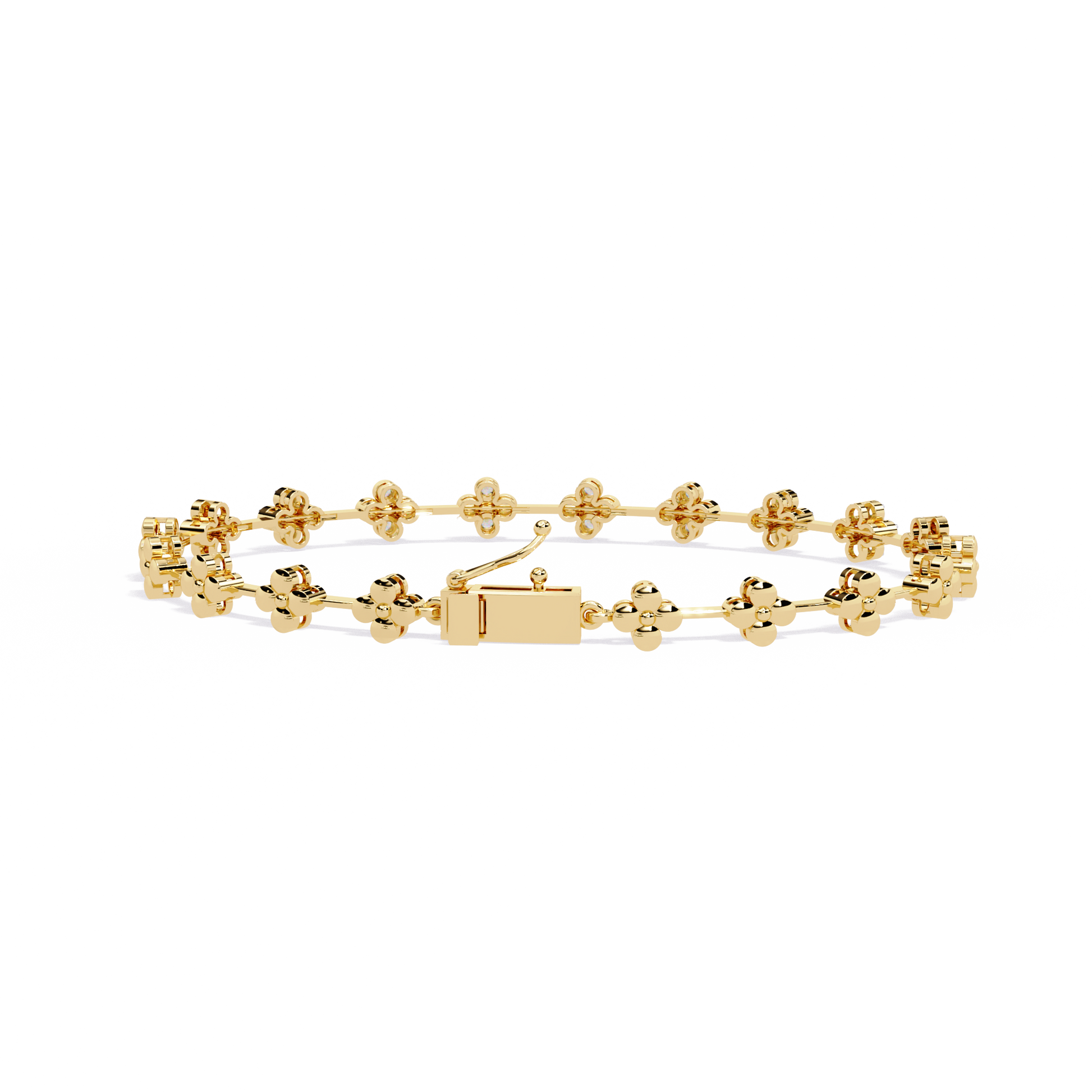 Yellow Gold / Moissanite, Yellow Gold / Lab Grown