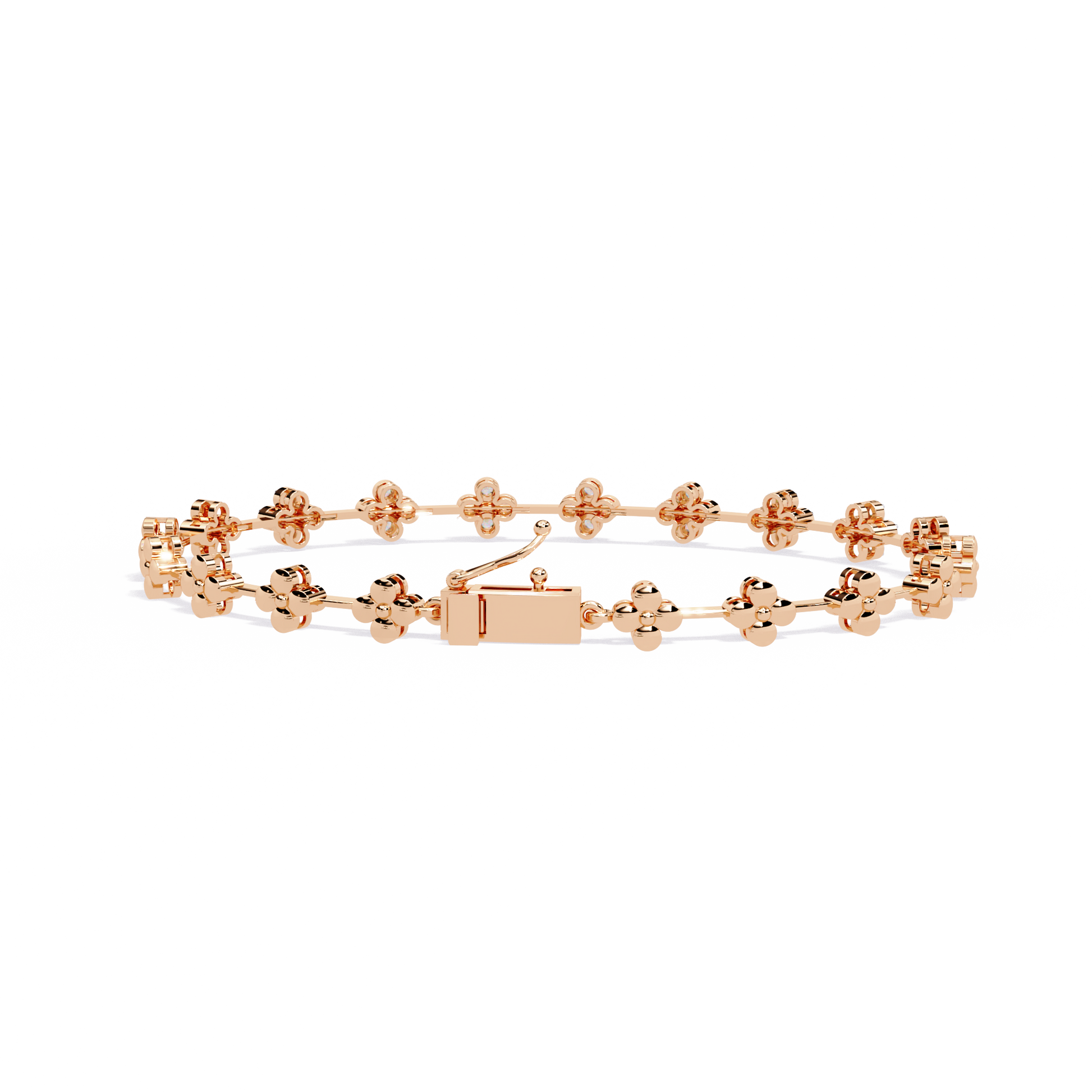 Rose Gold / Moissanite, Rose Gold / Lab Grown