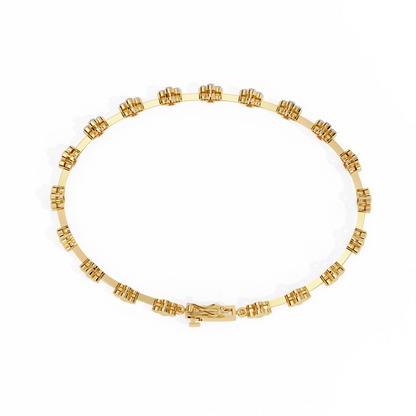 Yellow Gold / Moissanite, Yellow Gold / Lab Grown