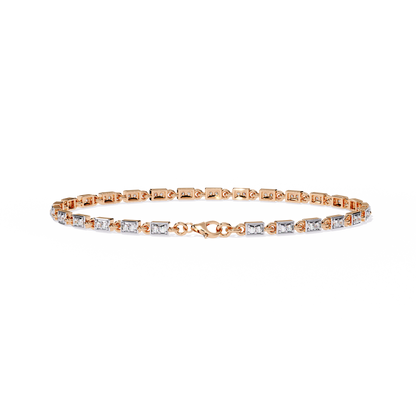 Rose Gold / Moissanite, Rose Gold / Lab Grown