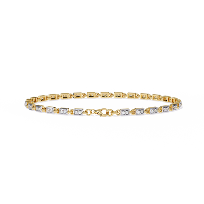 Yellow Gold / Moissanite, Yellow Gold / Lab Grown