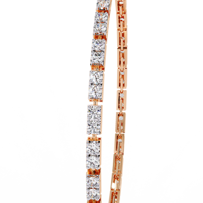 Rose Gold / Moissanite, Rose Gold / Lab Grown