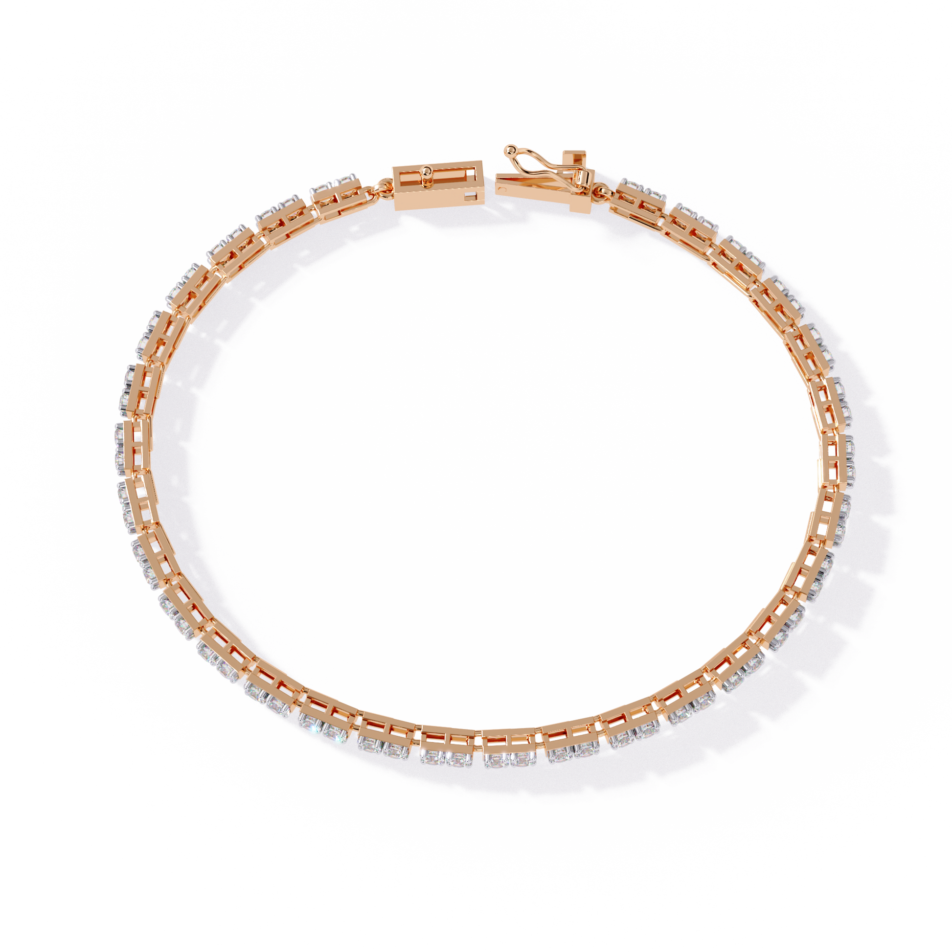 Rose Gold / Moissanite, Rose Gold / Lab Grown