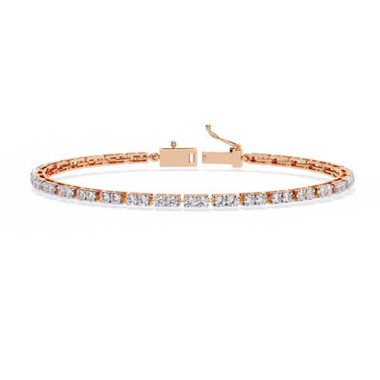Rose Gold / Moissanite, Rose Gold / Lab Grown