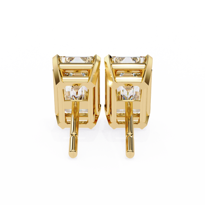 Yellow Gold / Moissanite, Yellow Gold / Lab Grown
