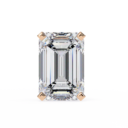 Rose Gold / Moissanite, Rose Gold / Lab Grown