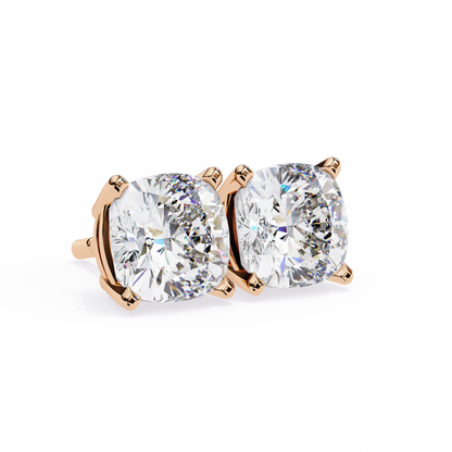 Rose Gold / Moissanite, Rose Gold / Lab Grown