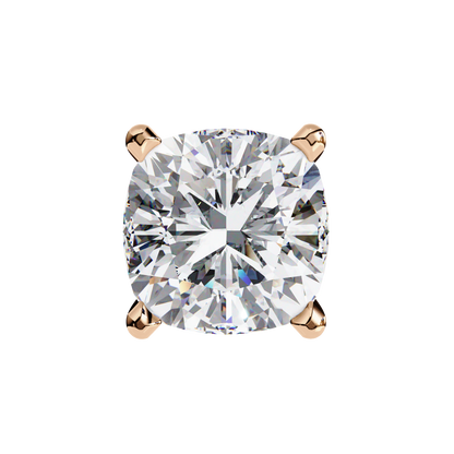 Rose Gold / Moissanite, Rose Gold / Lab Grown