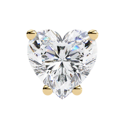 Yellow Gold / Moissanite, Yellow Gold / Lab Grown