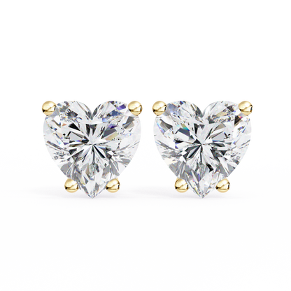 Yellow Gold / Moissanite, Yellow Gold / Lab Grown