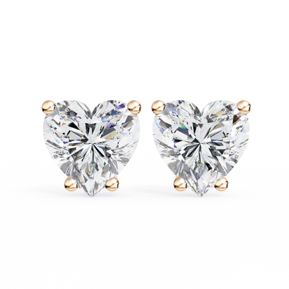 Rose Gold / Moissanite, Rose Gold / Lab Grown