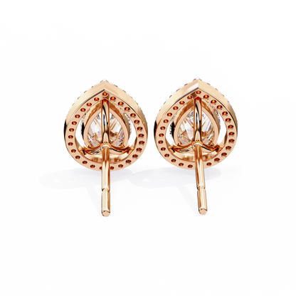 Rose Gold / Moissanite, Rose Gold / Lab Grown