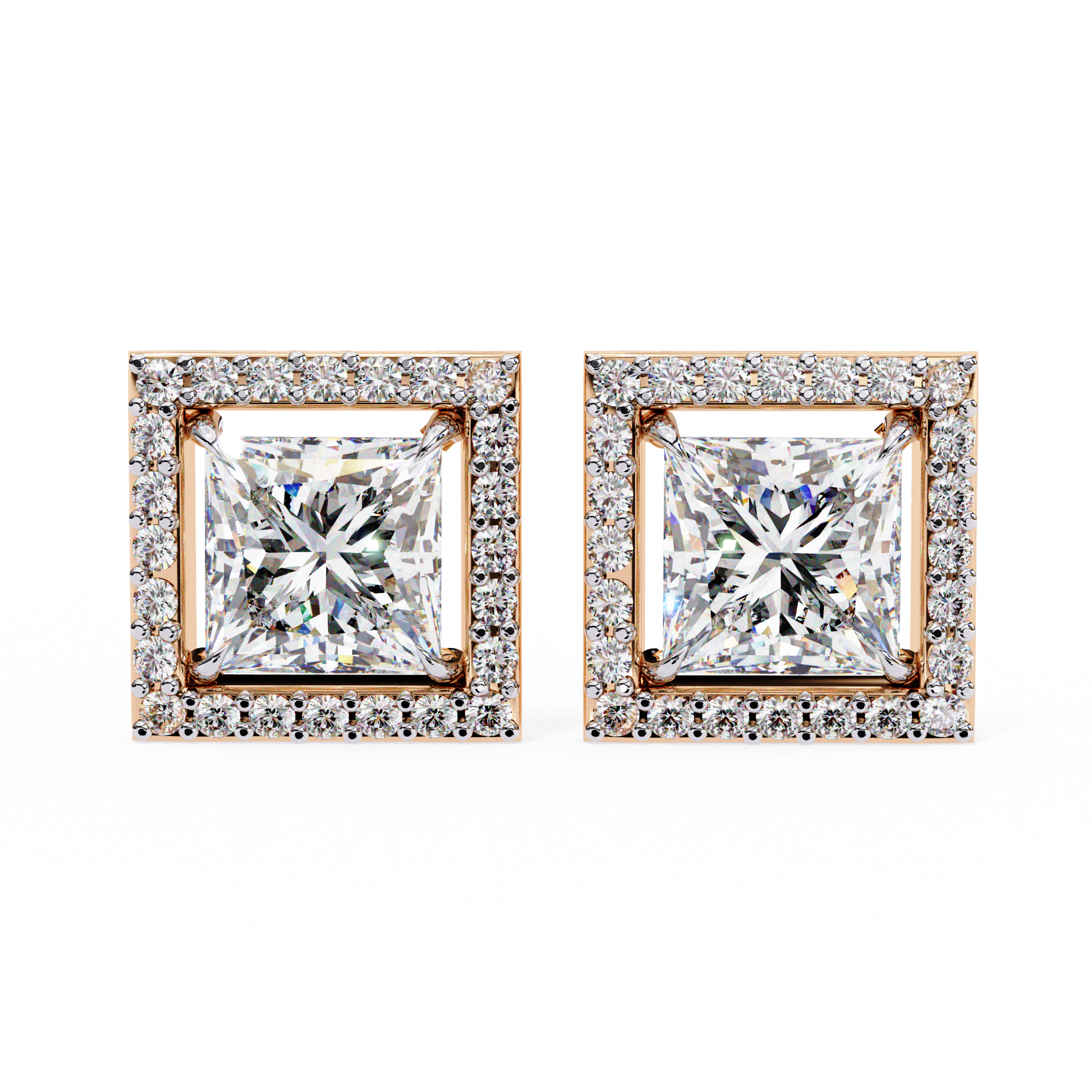 Rose Gold / Moissanite, Rose Gold / Lab Grown