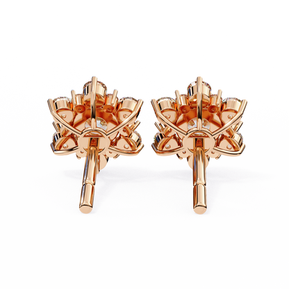 Rose Gold / Moissanite, Rose Gold / Lab Grown