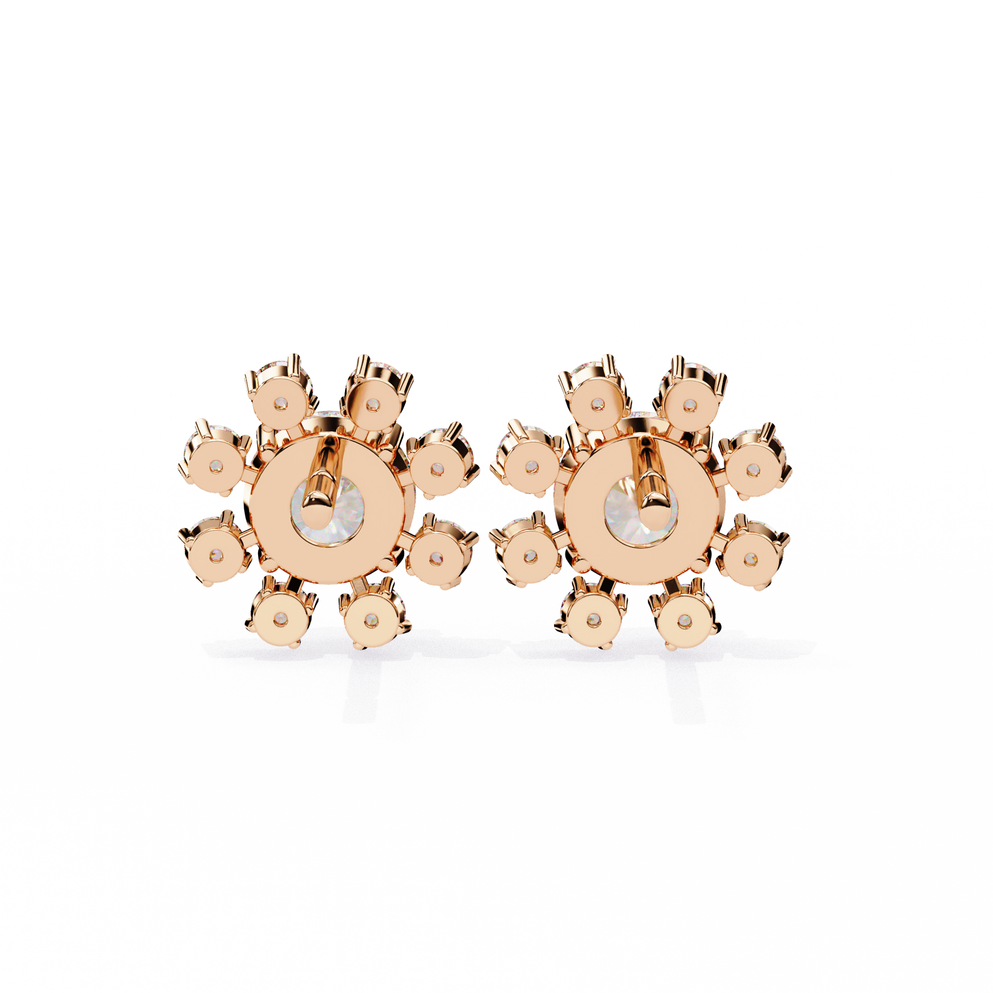 Rose Gold / Moissanite, Rose Gold / Lab Grown